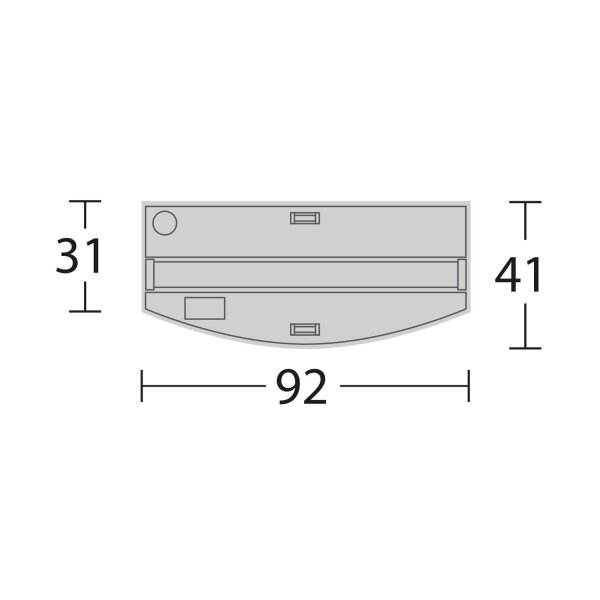 JUWEL Schrank SBX Vision 180 weiß