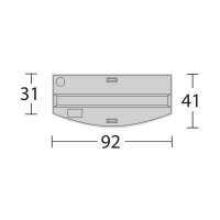 JUWEL Schrank SBX Vision 180 weiß