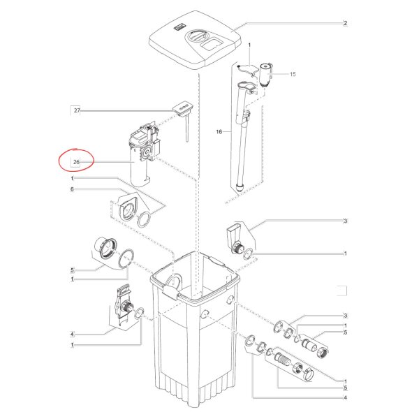 Oase BG für FiltoMatic UVC