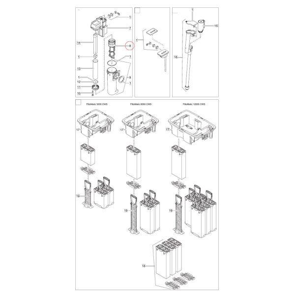 Oase BG Reinigungsrotor für FiltoMatic UVC