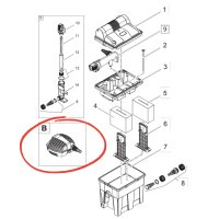Oase Ersatzpumpe FP 2500