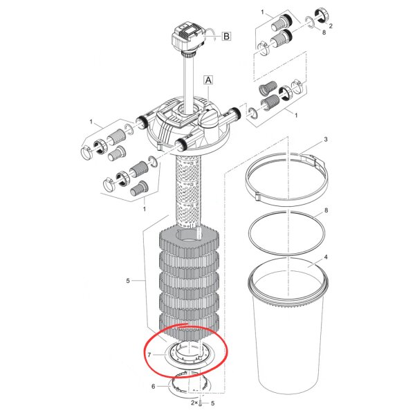 Oase Scheibe Schaum FiltoClear 12000 - 30000