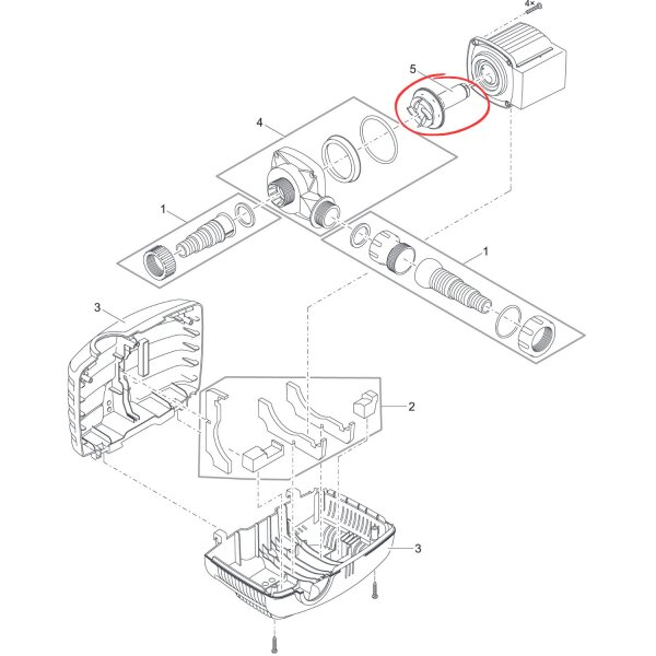 Oase Ersatzrotor für AquaMax Eco Classic 3500