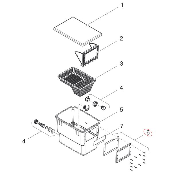 Oase BG Außenrahmen Biosys Skimmer