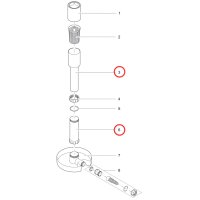 Oase Oberteil/Unterteil für AquaSkim 40
