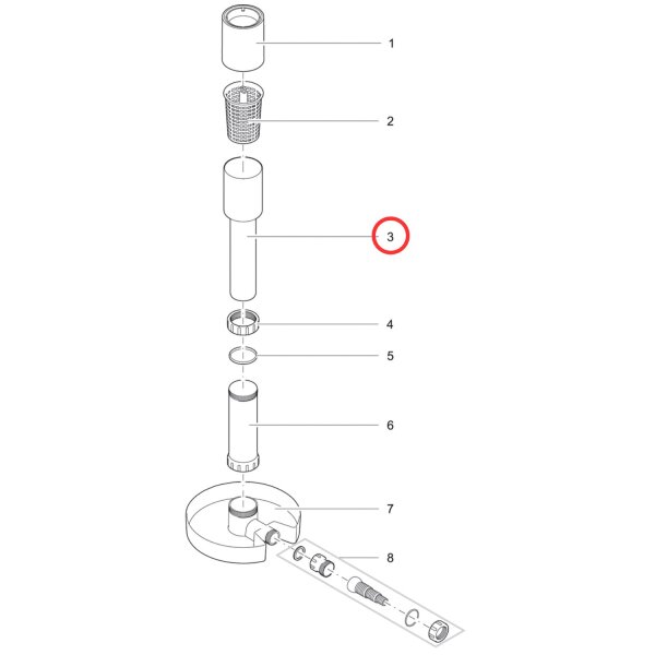 Oase Oberteil AquaSkim 40