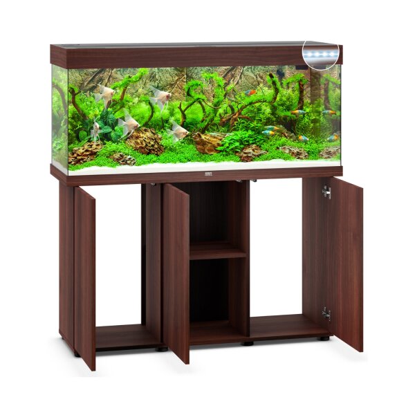JUWEL Rio 240 LED SBX dunkles Holz Kombination