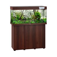JUWEL Rio 180 LED SBX dunkles Holz Kombination