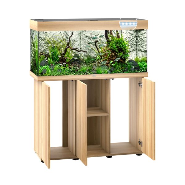JUWEL Rio 180 LED SBX helles Holz Kombination