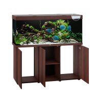 JUWEL Rio 450 LED SBX dunkles Holz Kombination