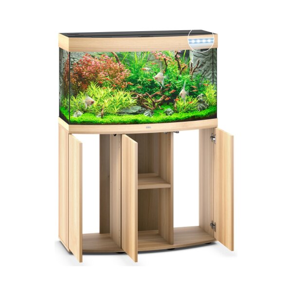 JUWEL Vision 180 LED SBX helles Holz Kombination