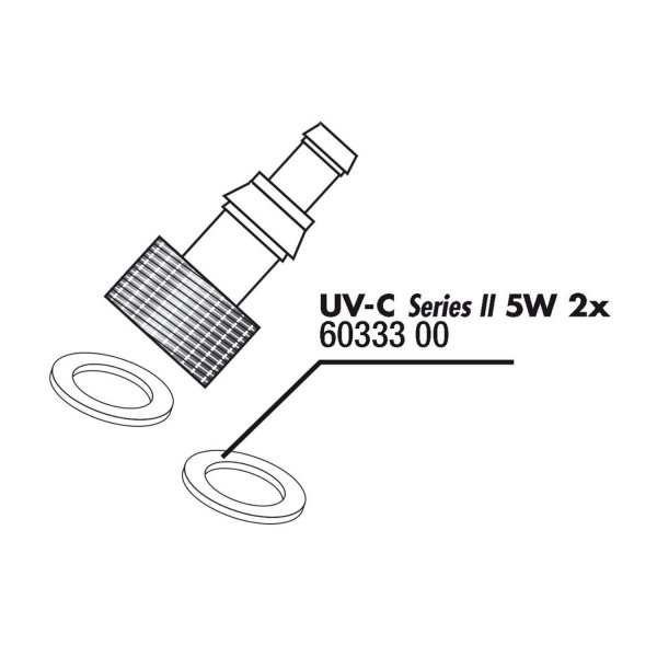 JBL AquaCristal UV-C O-Ring Anschluss