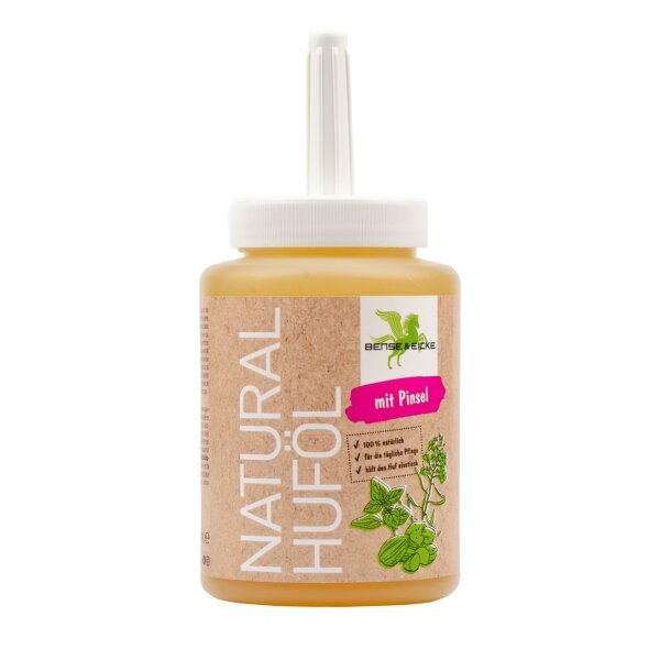 Bense & Eicke Natural Huföl mit Pinsel 450 ml