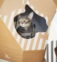 myKotty MIA Doppelseitiges Katzenhaus