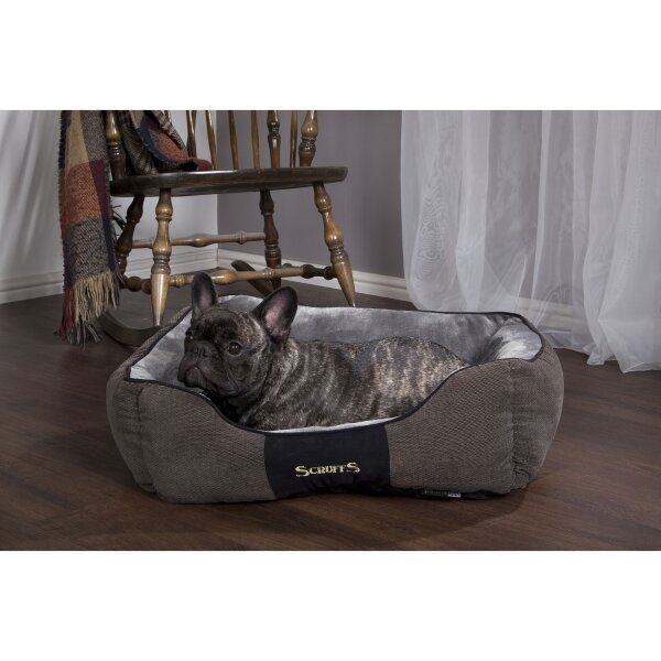Scruffs Chester Box Bed Graphit S: 50 x 40 cm