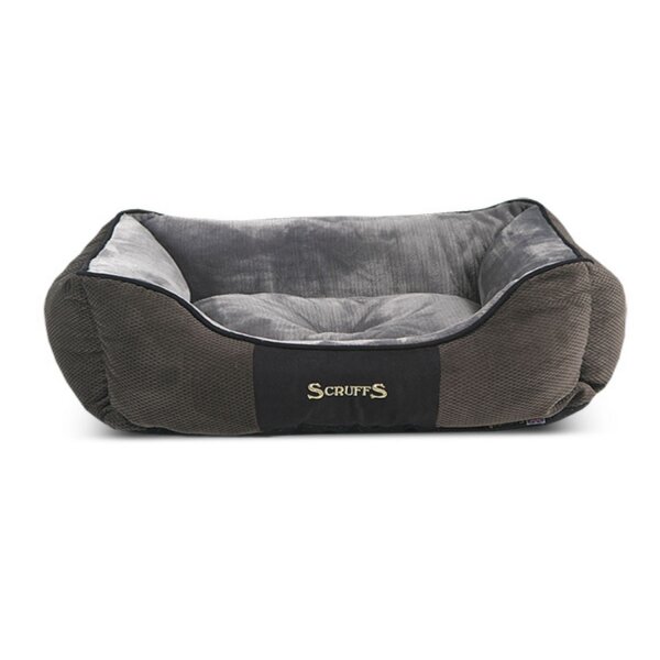 Scruffs Chester Box Bed Graphit M: 60 x 50 cm