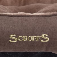 Scruffs Chester Box Bed Chocolate L: 75 x 60 cm