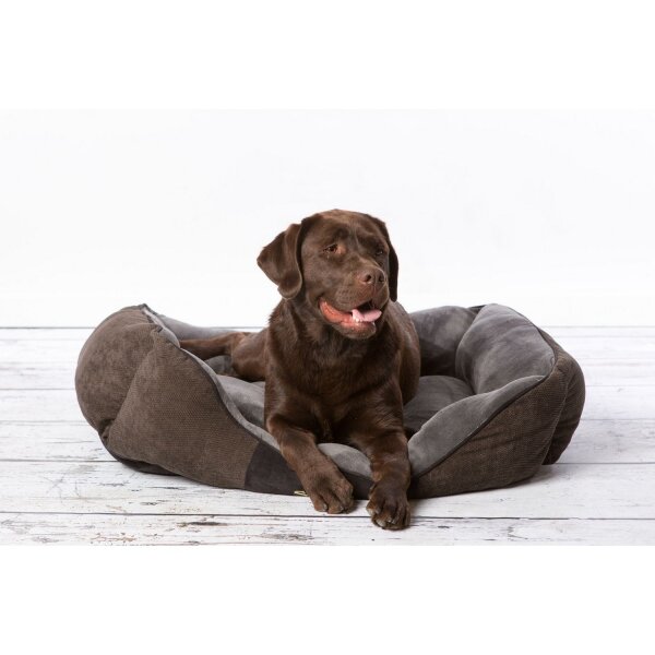 Scruffs Chester Box Bed Graphit L: 75 x 60 cm