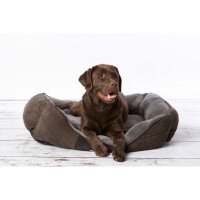 Scruffs Chester Box Bed Graphit L: 75 x 60 cm