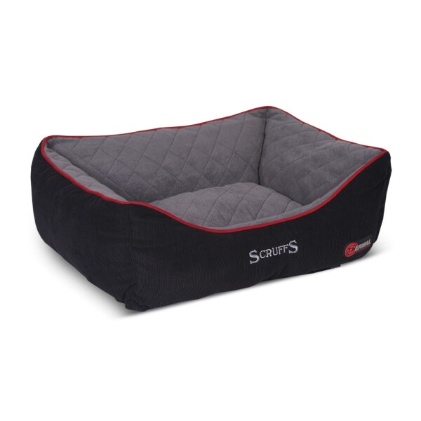 Scruffs Thermal Box Bed Schwarz XL: 90 x 70 cm