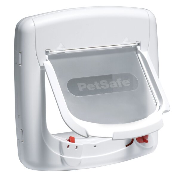 PetSafe Staywell® Deluxe Magnetische Katzenklappe weiß