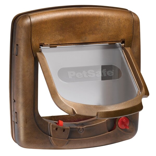 PetSafe Staywell® Deluxe Magnetische Katzenklappe braun