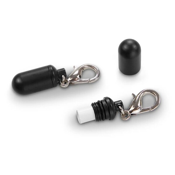 Wolters Aluminium-Adresshülse 12 mm schwarz