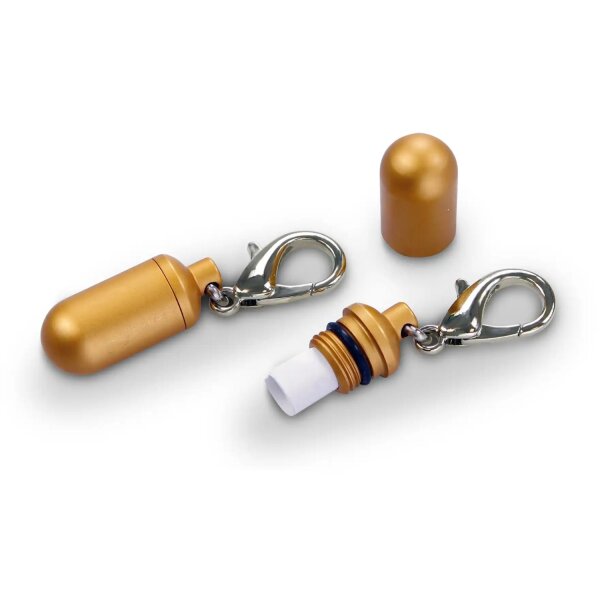 Wolters Aluminium-Adresshülse 14 mm gold