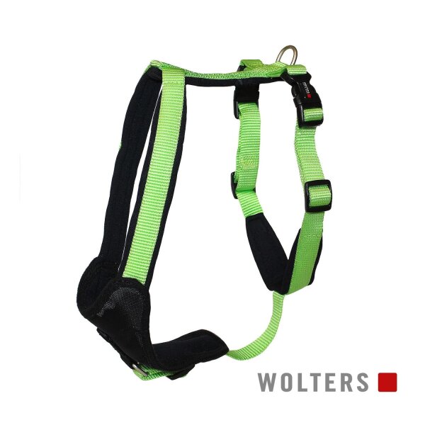 Wolters Geschirr Professional Comfort kiwi/schwarz 27-32 cm x 15 mm