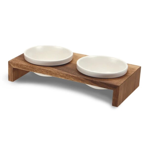 Wolters Gohan Doppelnapf teak XS