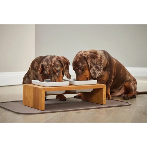 Wolters Meshidai True Doppelnapf teak XS
