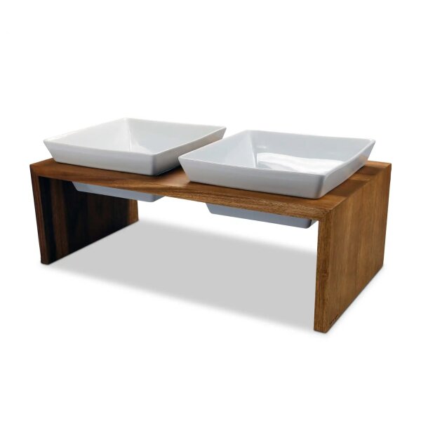 Wolters Meshidai True Doppelnapf teak L