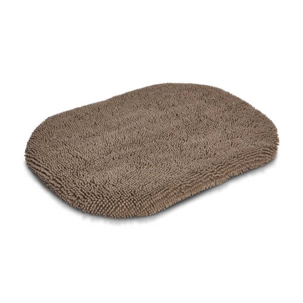 Wolters Cleankeeper ovale Matte ht. m 69 x 51 x 4,5cm warm grey