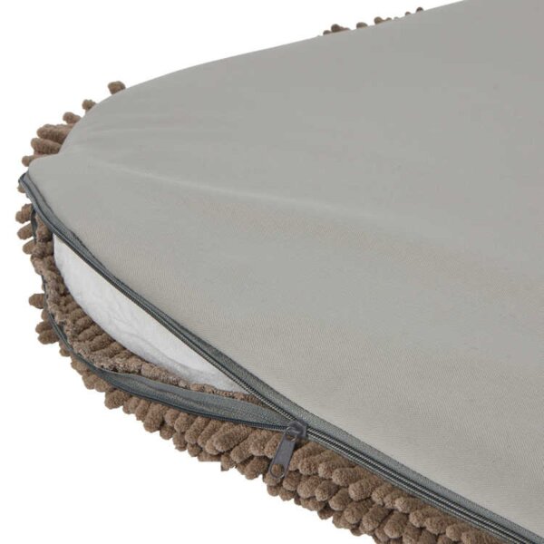 Wolters Cleankeeper ovale Matte ht. m 69 x 51 x 4,5cm warm grey
