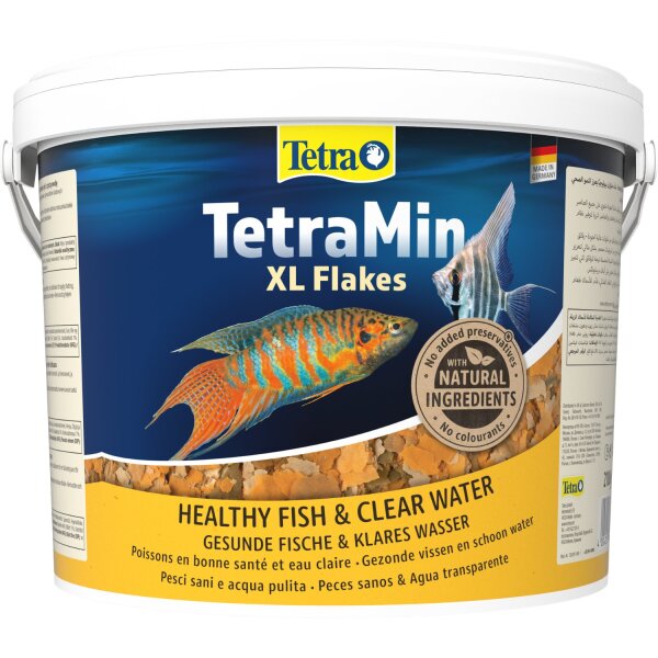 Tetra TetraMin XL Flakes 10 l