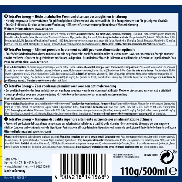 TetraPRO Energy Multi-Crisps 500 ml