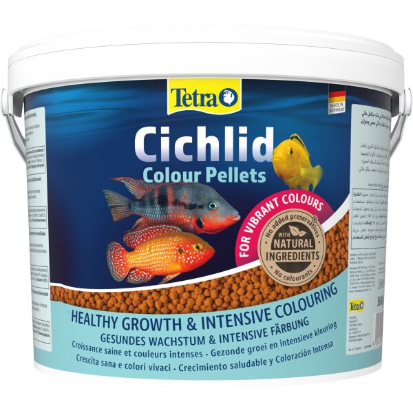 Tetra Cichlid Colour Pellets 10 l