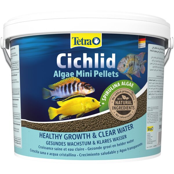Tetra Cichlid Algae Mini Pellets 10 l