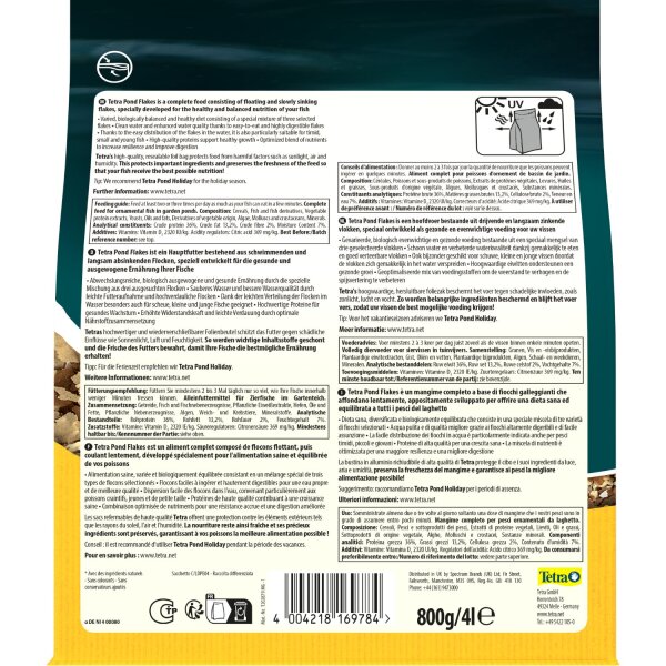 Tetra Pond Flakes 4 l