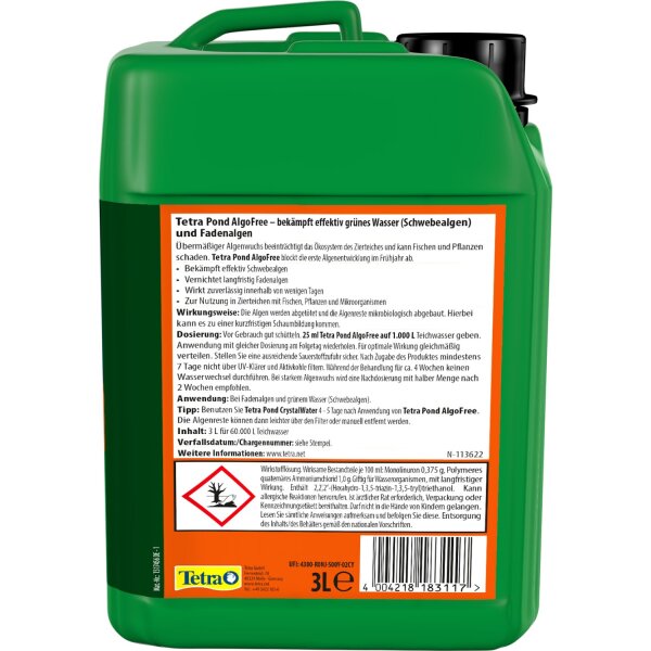 Tetra Pond AlgoFree 3 l
