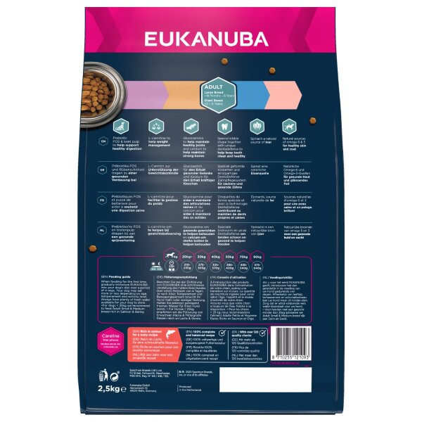 Eukanuba Adult L/XL Lachs 2,5 kg