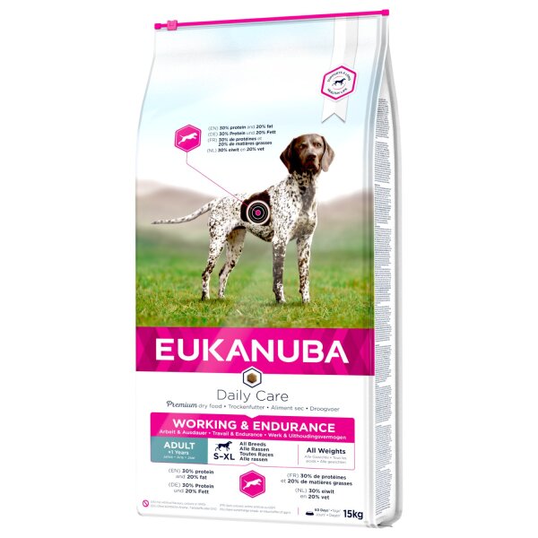 Eukanuba Premium Working & Endurance 15 kg