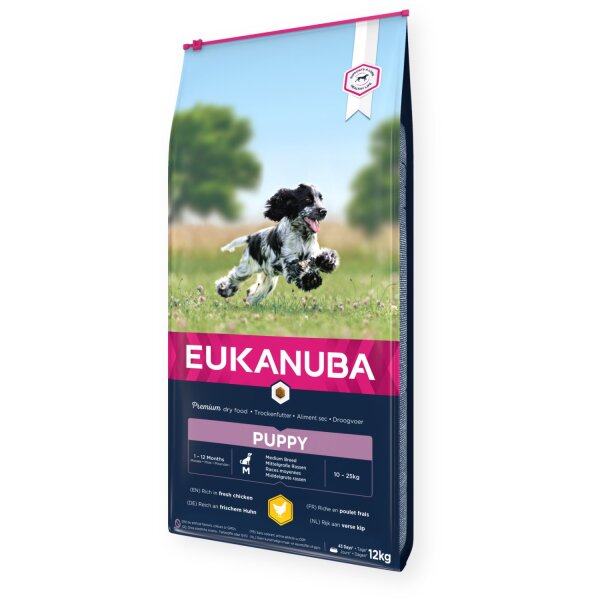 Eukanuba Puppy Huhn Medium 12 kg