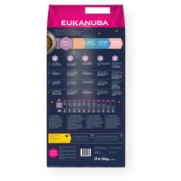 Eukanuba Puppy Huhn Medium 15 kg