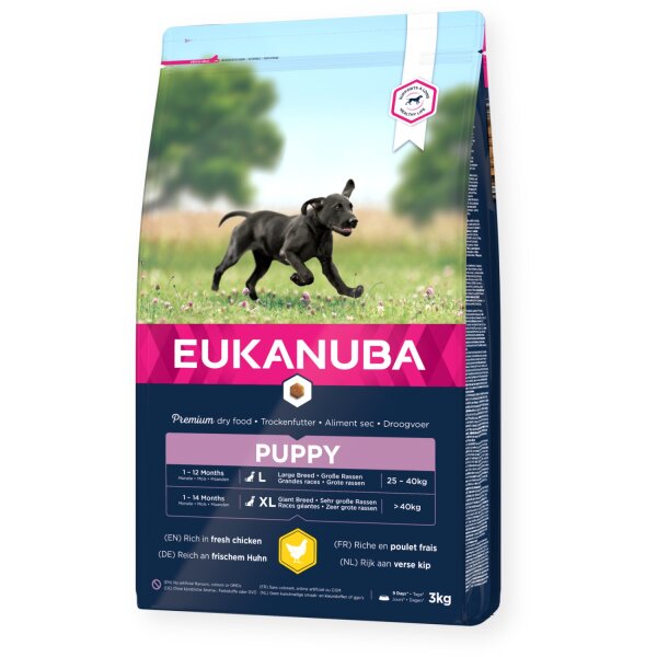 Eukanuba Puppy Huhn Large 3 kg