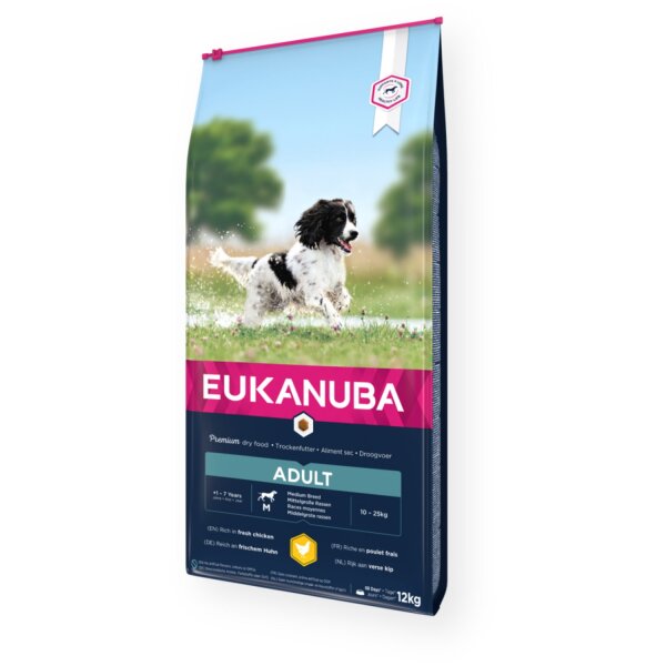 Eukanuba Adult Huhn Medium 12 kg
