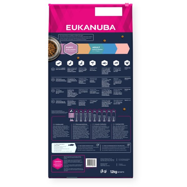 Eukanuba Grain Free Puppy S/M Seefisch 12 kg