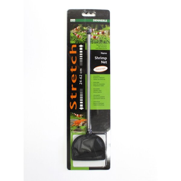 Dennerle NANO Shrimp Net schwarz 7,5 x 6 cm