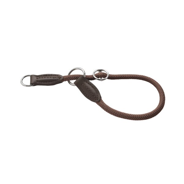 Hunter Dressurhalsung Freestyle, XS-S braun, Tau
