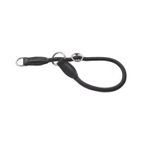 Hunter Dressurhalsung Freestyle, L schwarz, Tau